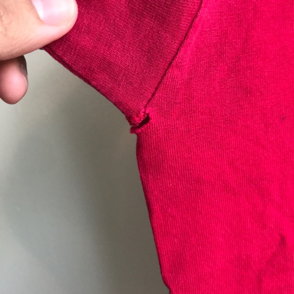 Red AS Sports Maryland Terrapins College T-Shirt - Picture 5 of 6